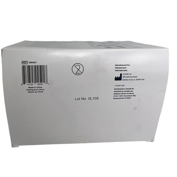 Ameda Pump N Protect Breast Milk Storage Bags And Adapters 6oz Or 180ml 150 Bags - Picture 7 of 12